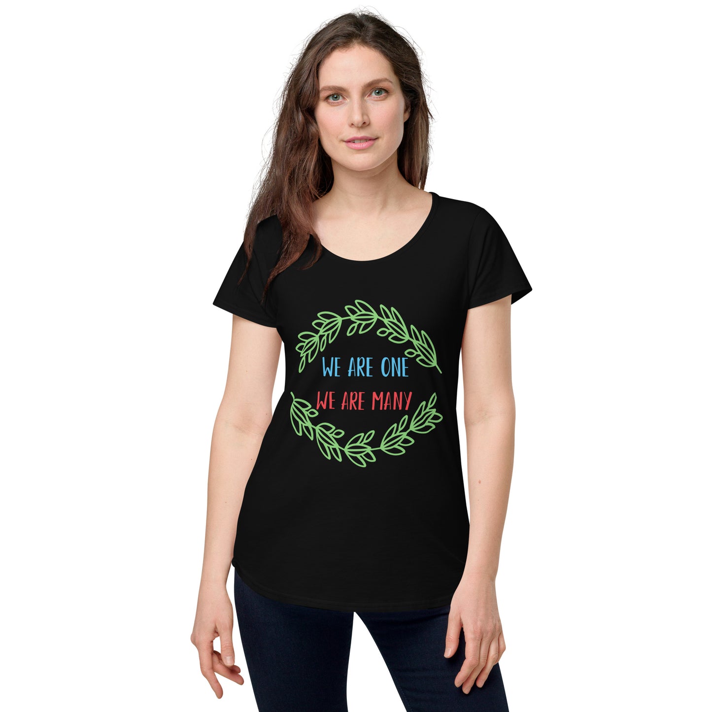 TWD WE ARE ONE Women’s round neck tee