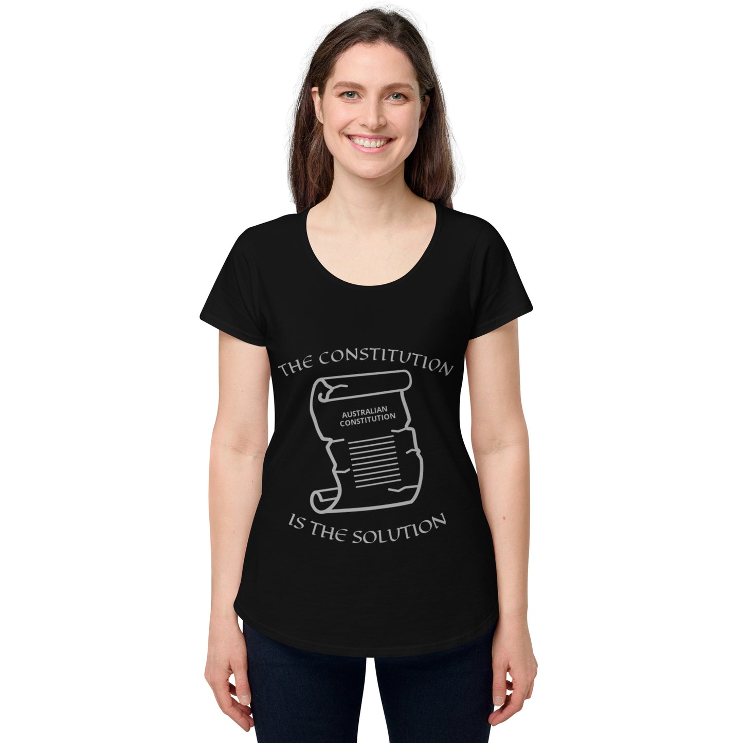 THE SOLUTION Women’s round neck tee