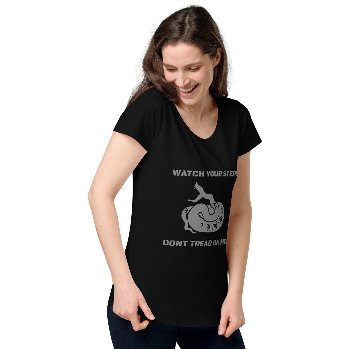TWD DONT TREAD Women’s round neck tee