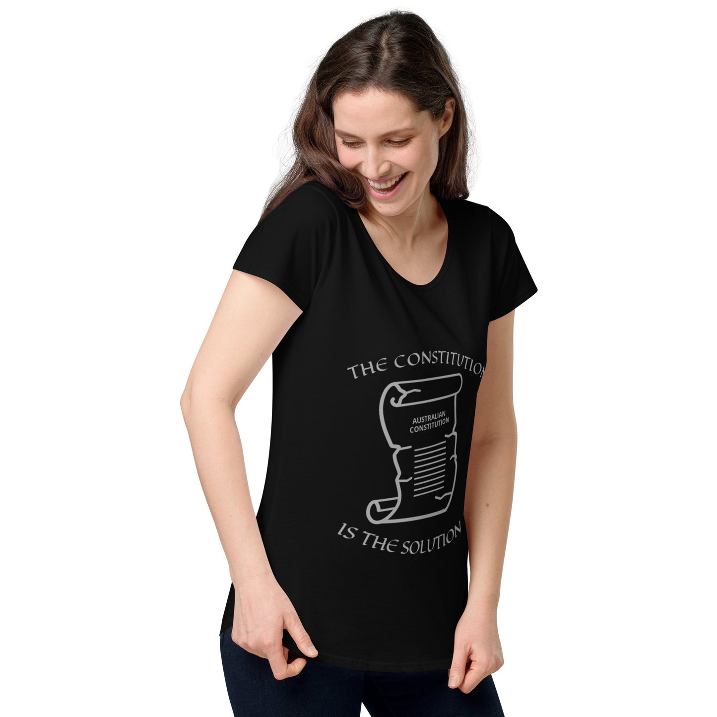THE SOLUTION Women’s round neck tee