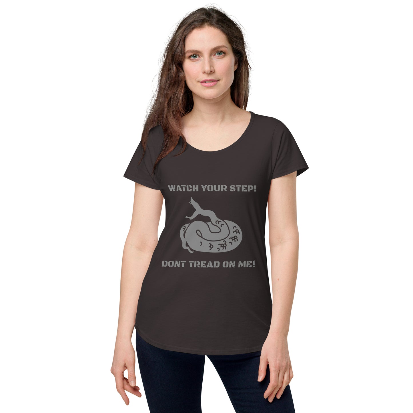 TWD DONT TREAD Women’s round neck tee