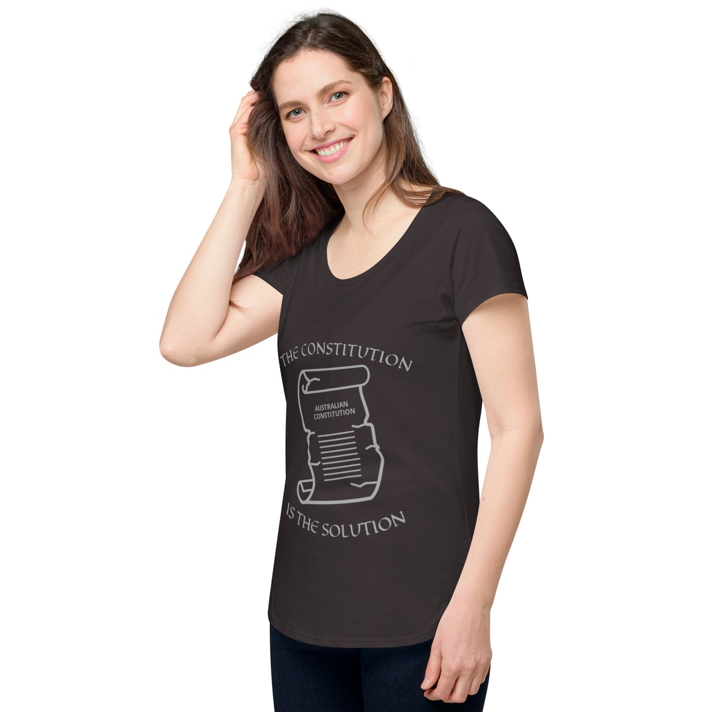 THE SOLUTION Women’s round neck tee