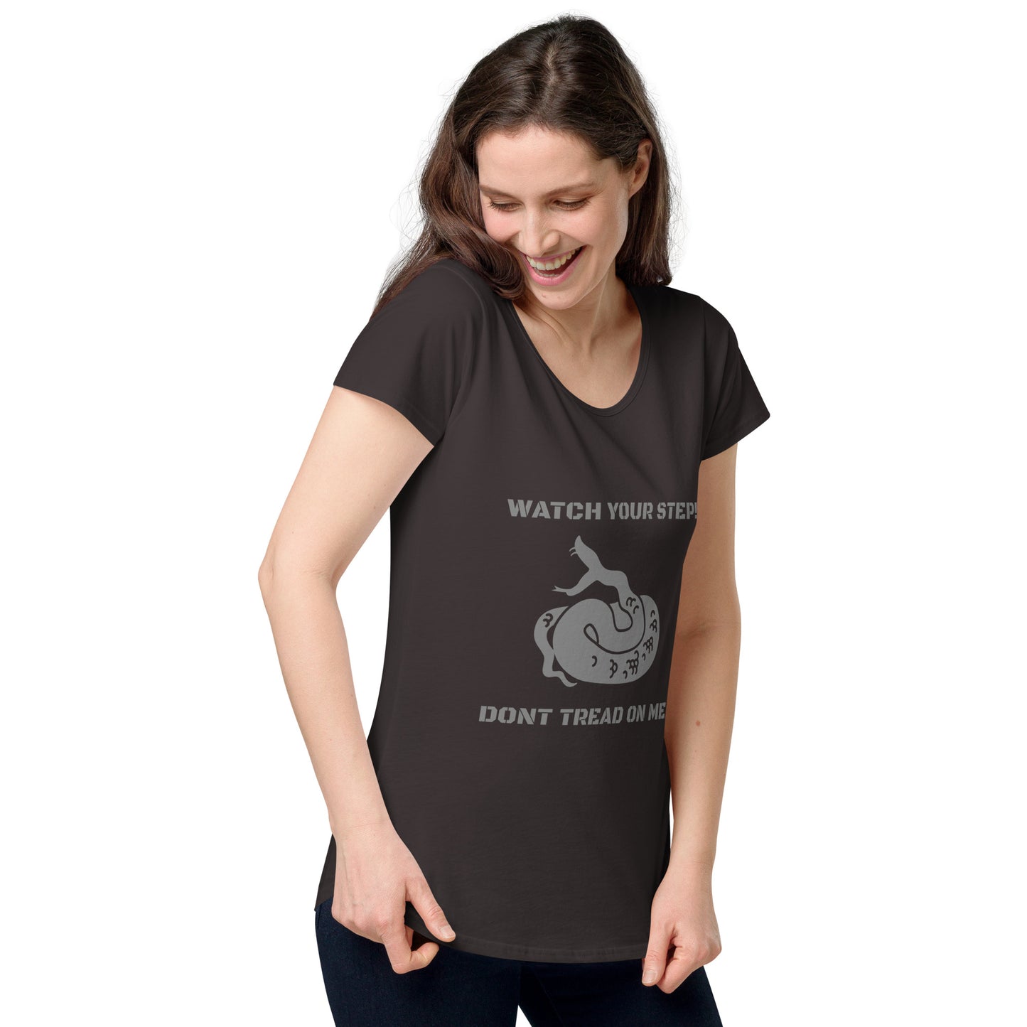 TWD DONT TREAD Women’s round neck tee