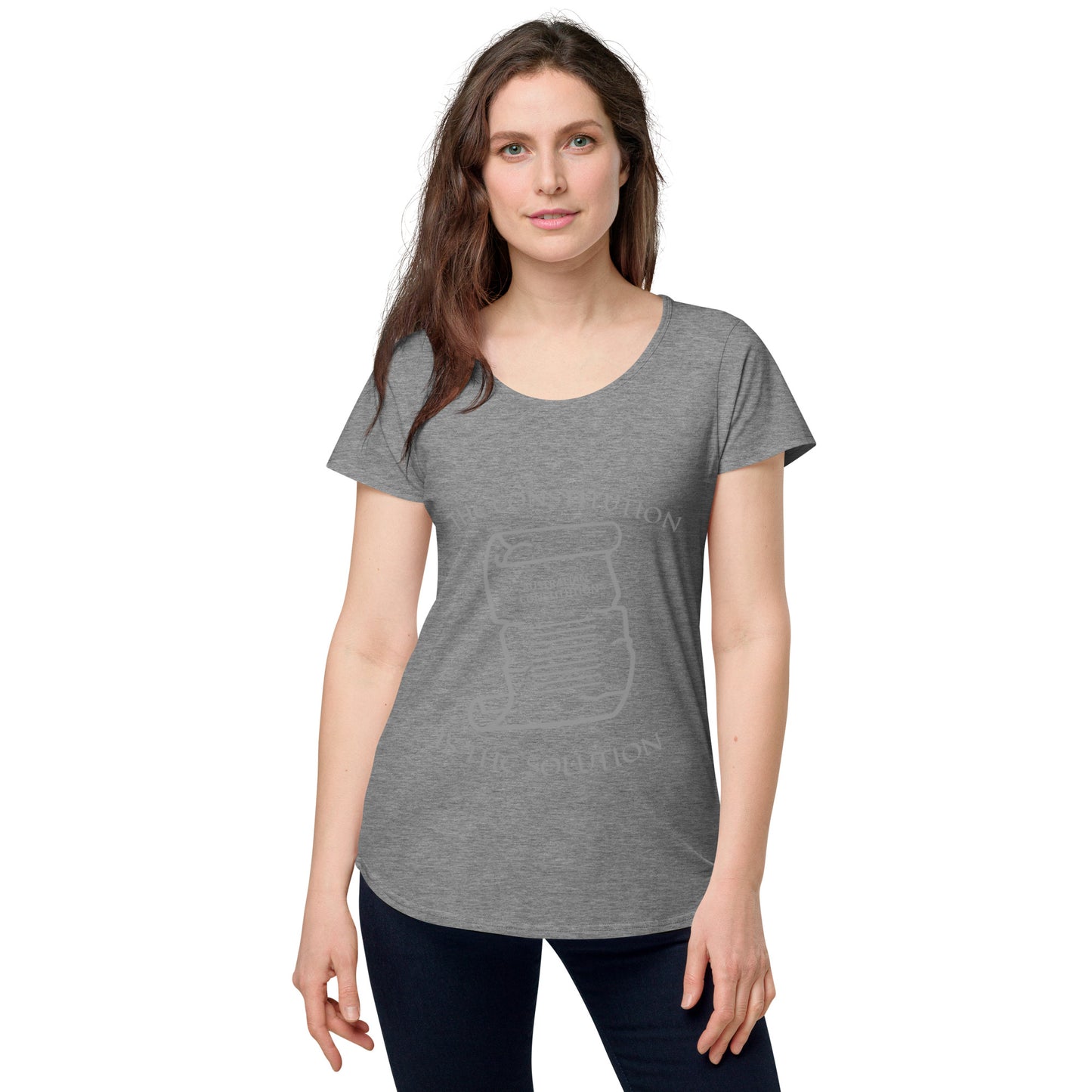 THE SOLUTION Women’s round neck tee