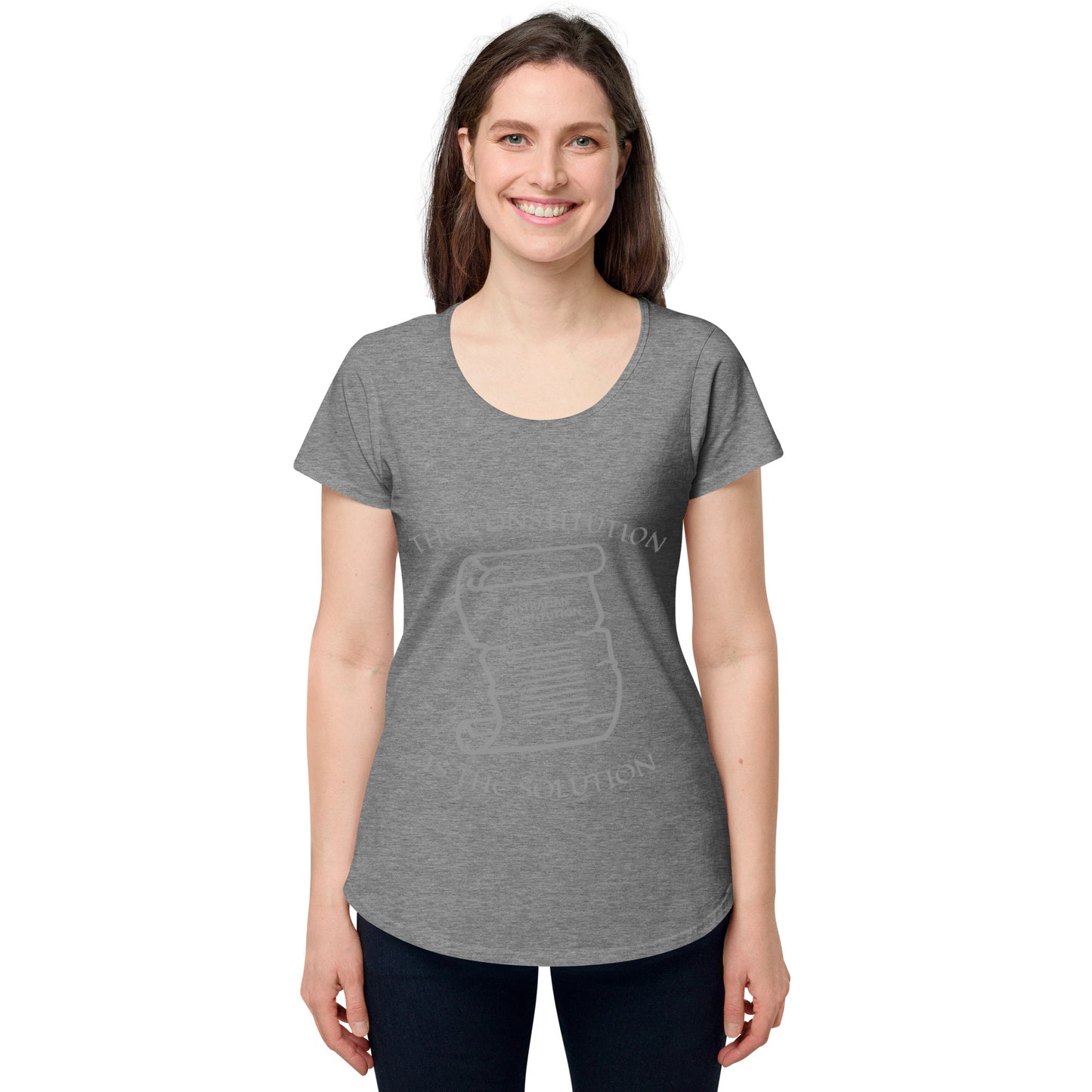 THE SOLUTION Women’s round neck tee