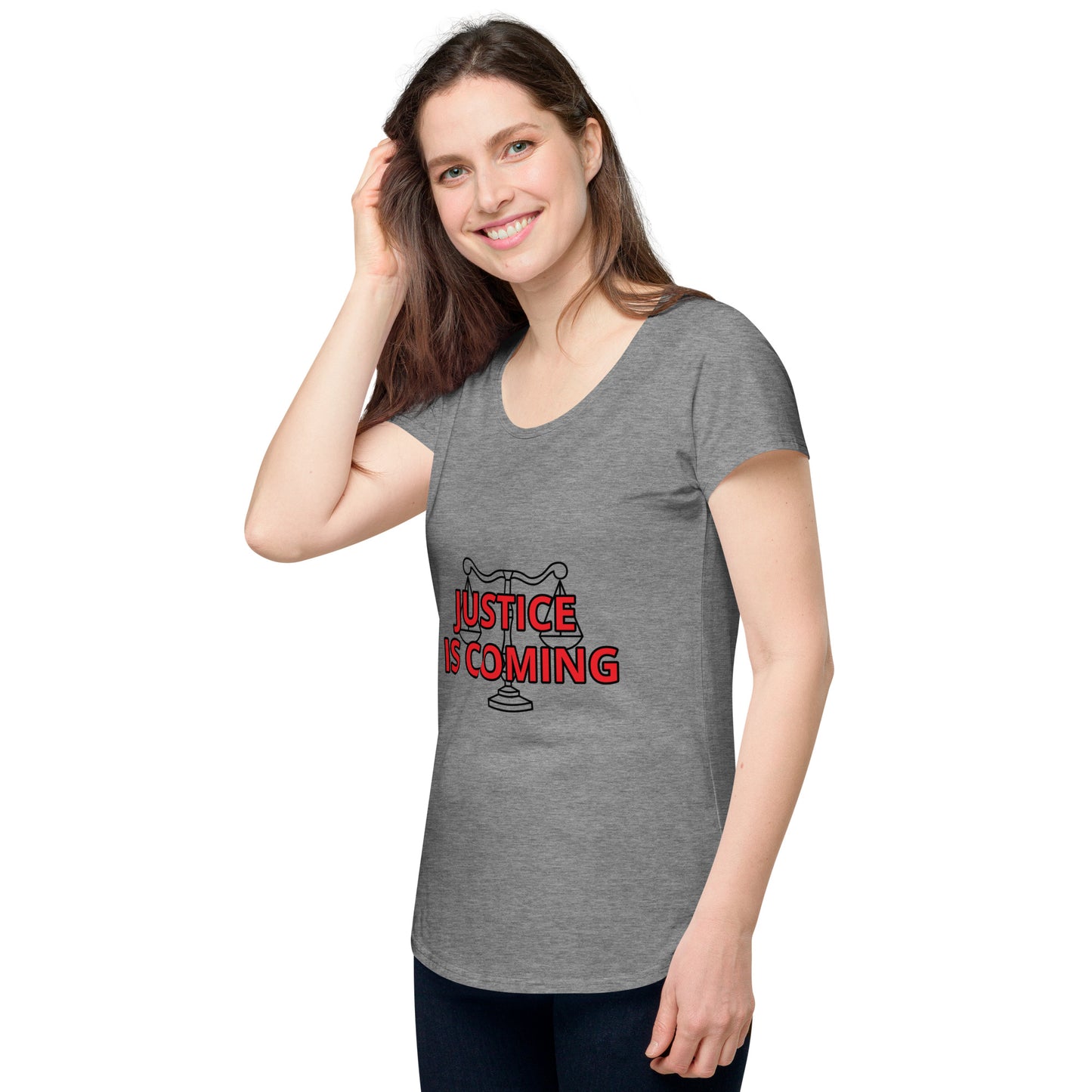 TWD JUSTICE Women’s round neck tee