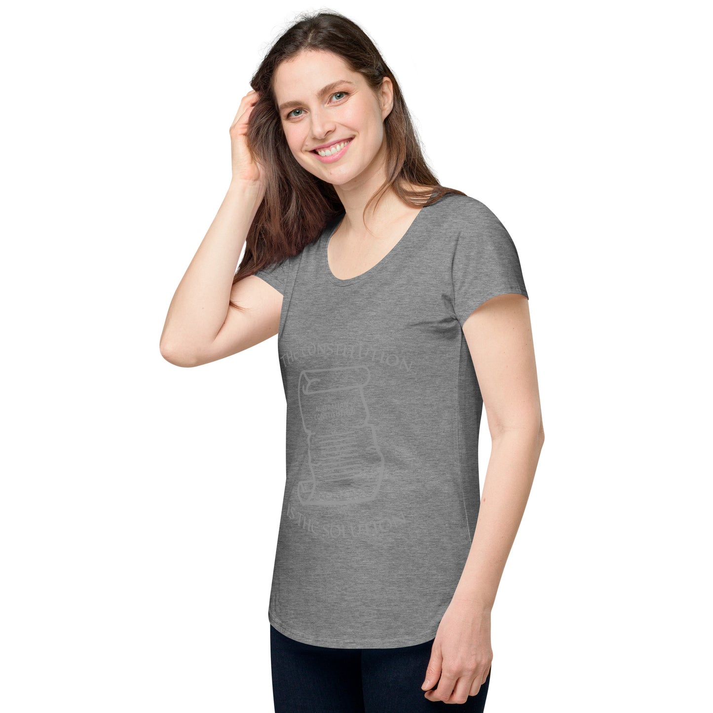 THE SOLUTION Women’s round neck tee