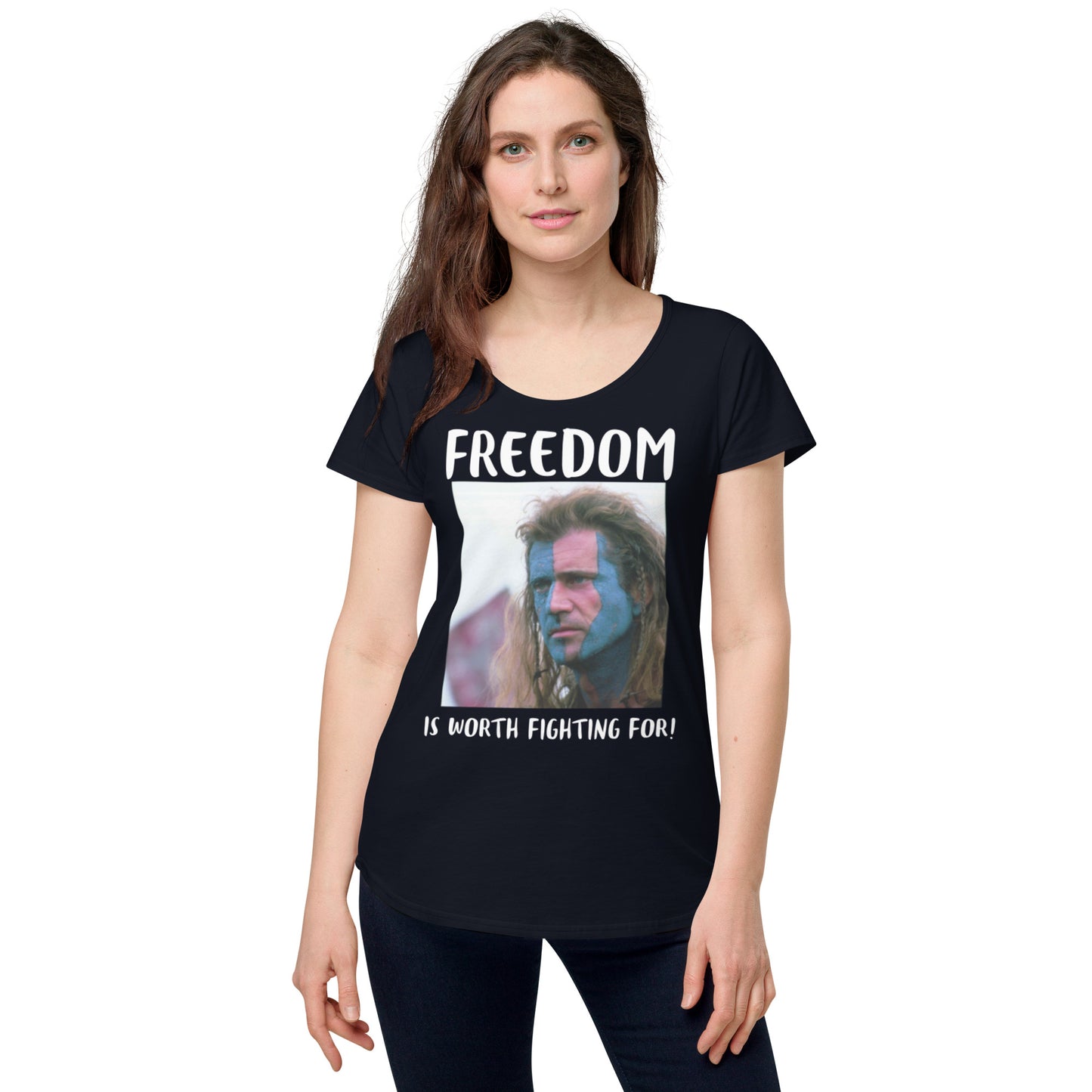 FREEDOM IS Women’s round neck tee