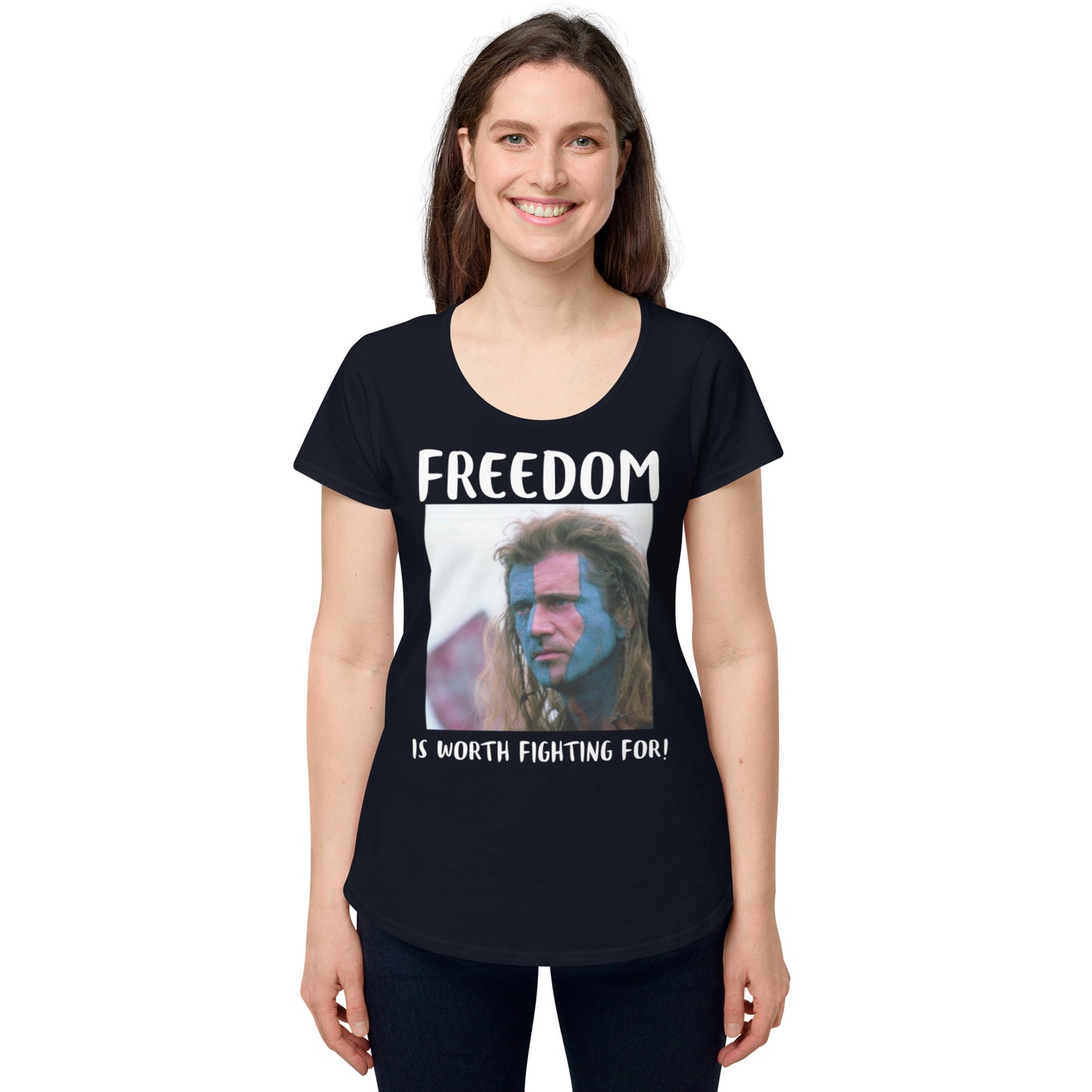 FREEDOM IS Women’s round neck tee