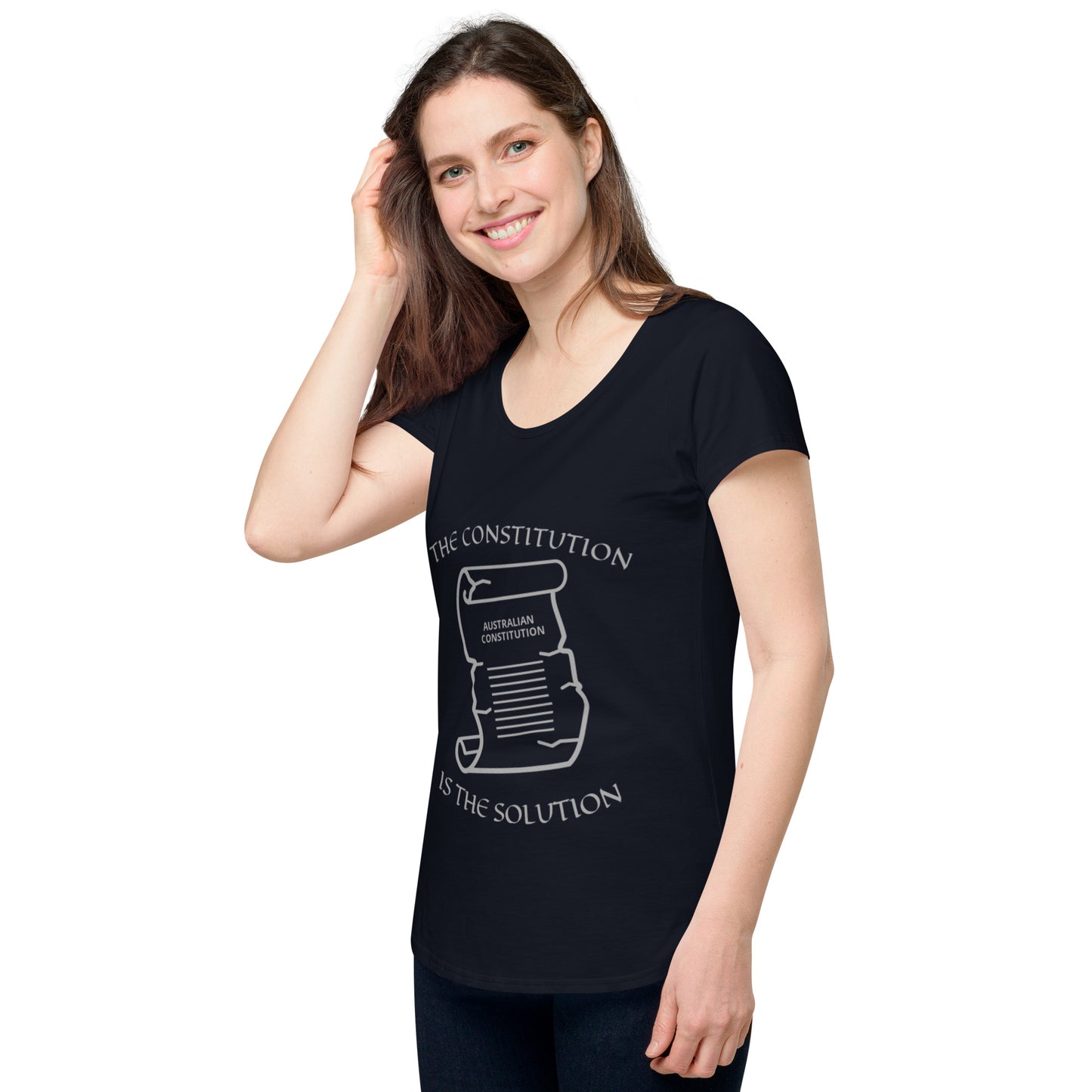THE SOLUTION Women’s round neck tee
