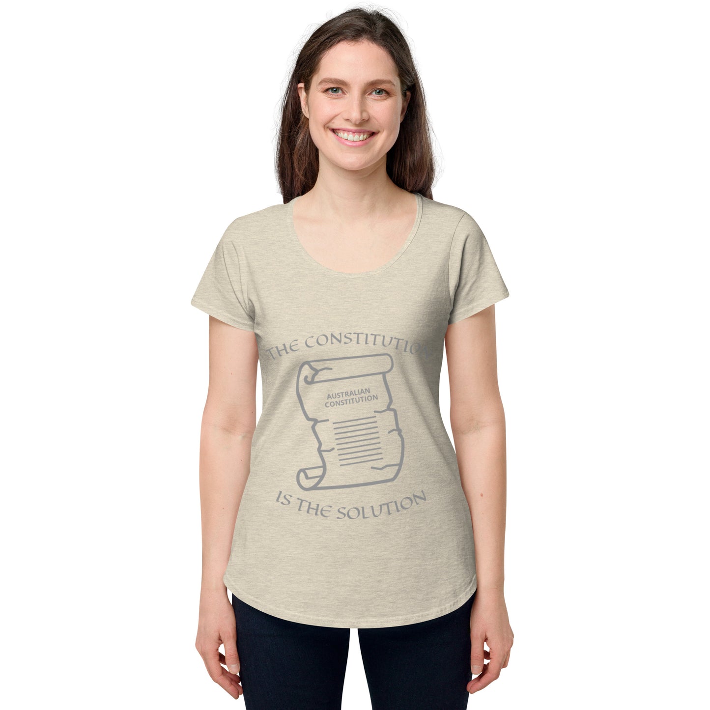 THE SOLUTION Women’s round neck tee