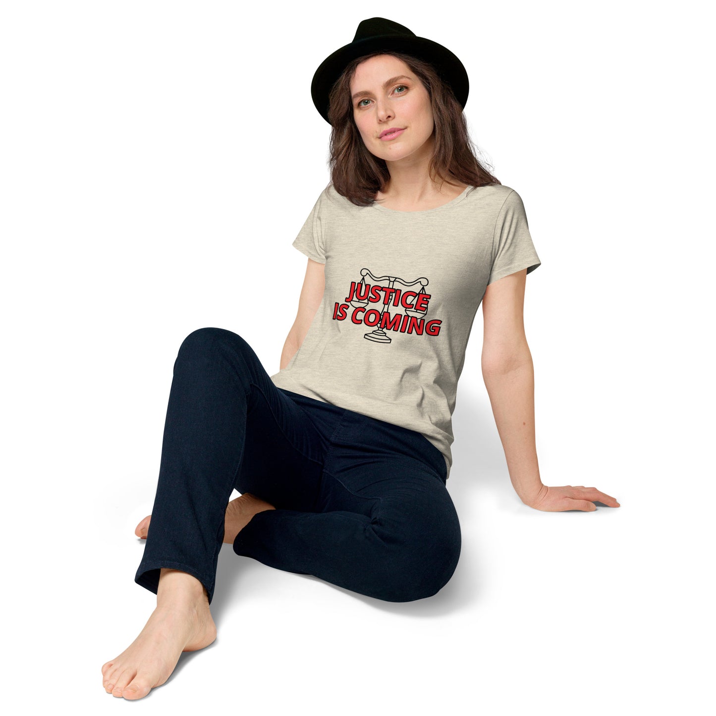 TWD JUSTICE Women’s round neck tee