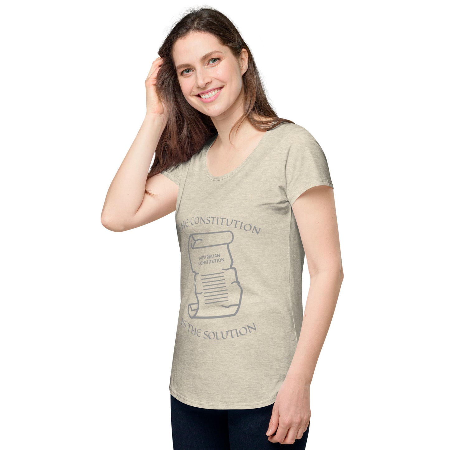 THE SOLUTION Women’s round neck tee
