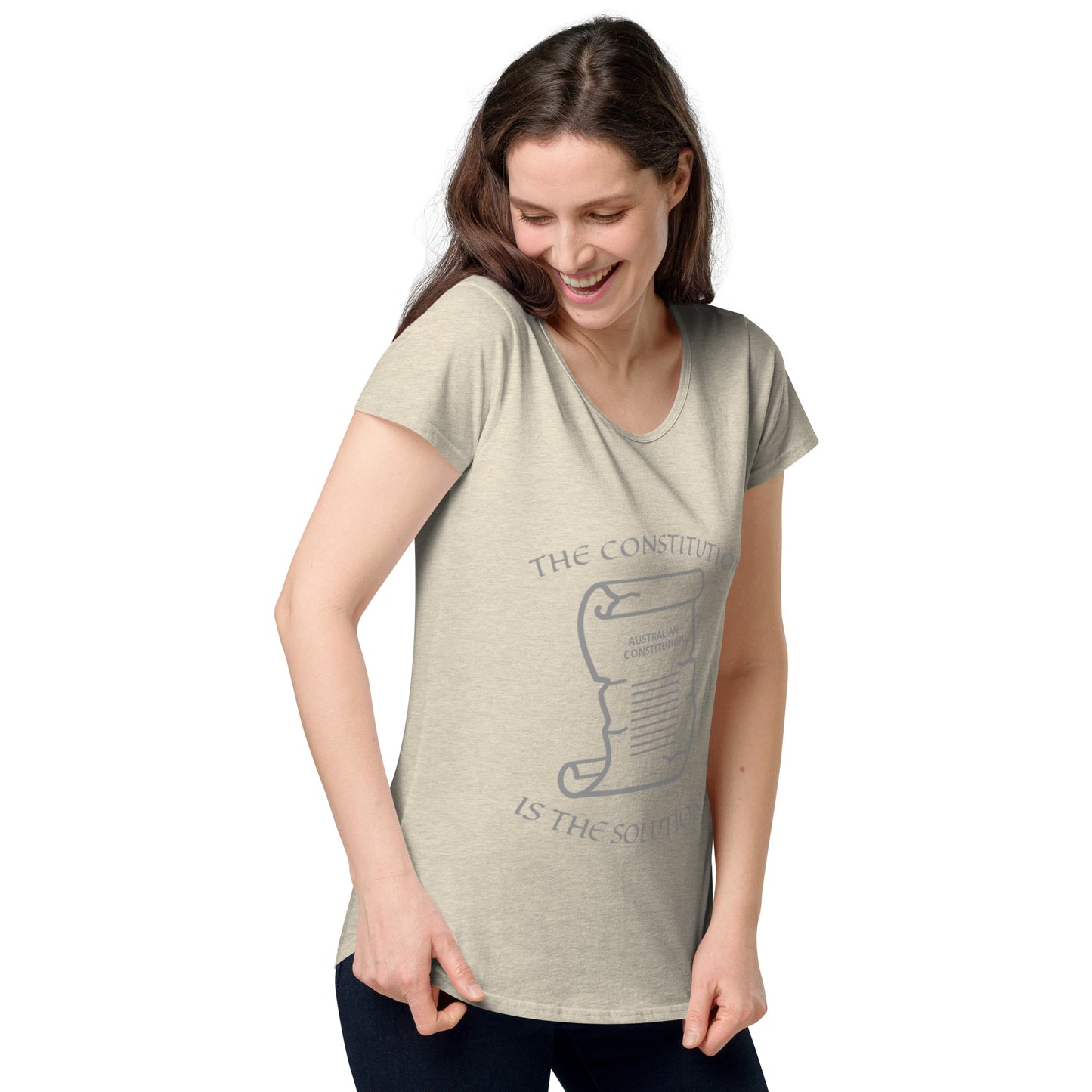 THE SOLUTION Women’s round neck tee