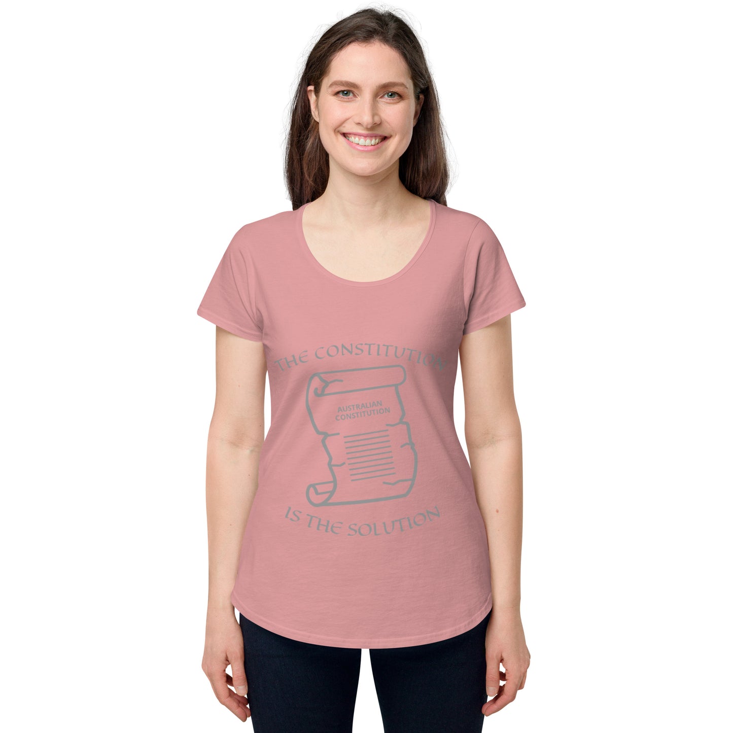 THE SOLUTION Women’s round neck tee