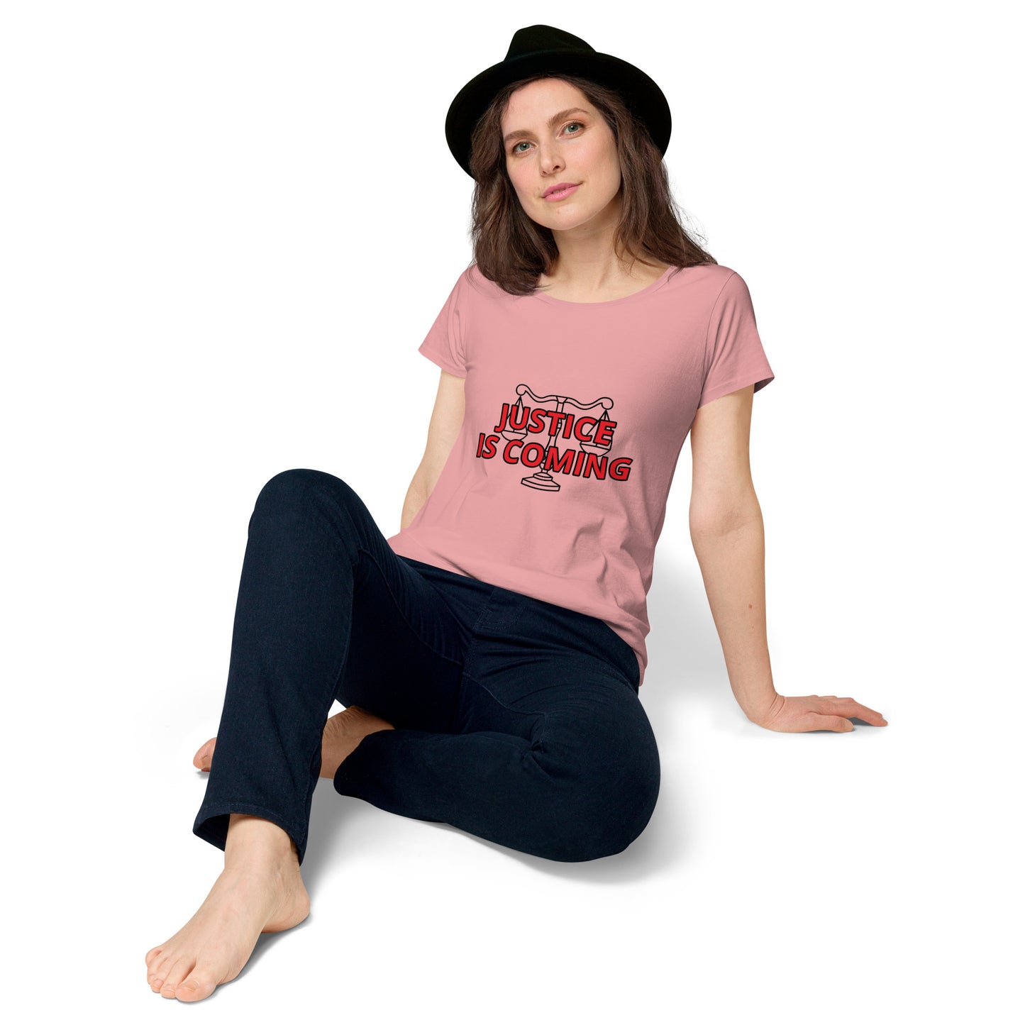TWD JUSTICE Women’s round neck tee