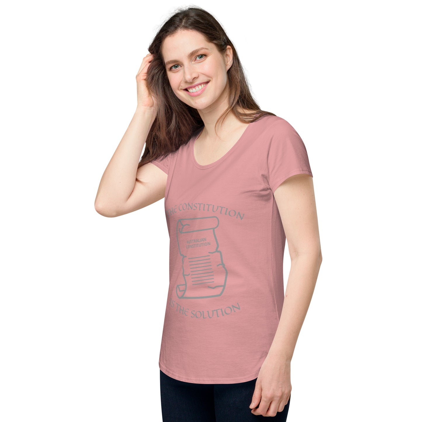 THE SOLUTION Women’s round neck tee