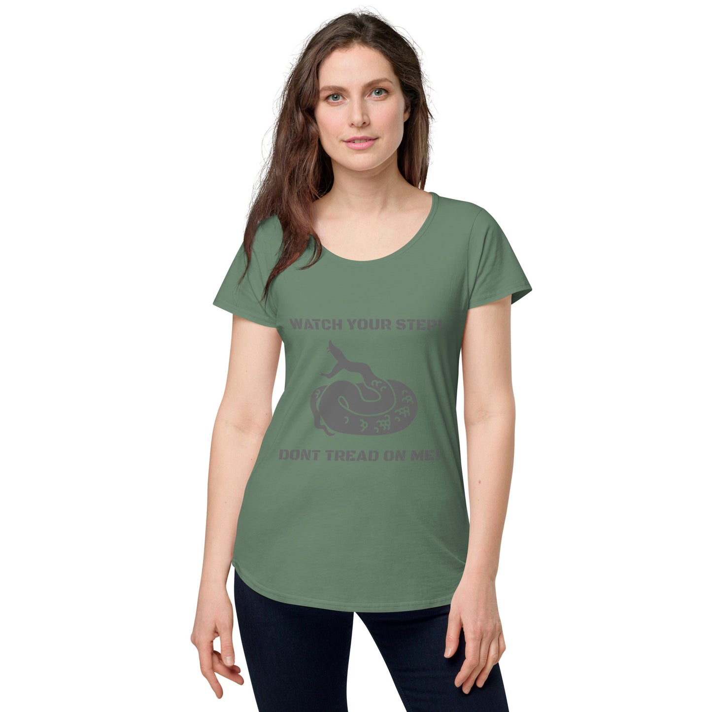 TWD DONT TREAD Women’s round neck tee