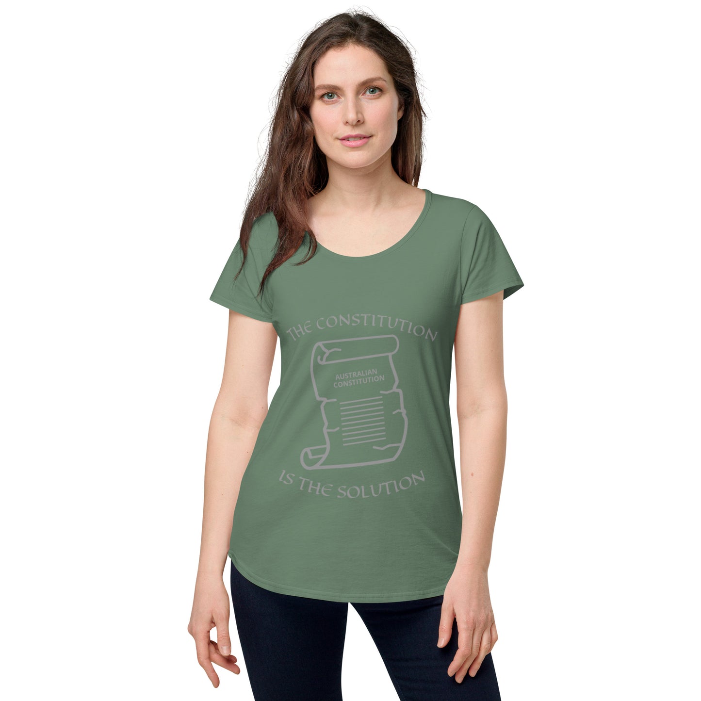 THE SOLUTION Women’s round neck tee
