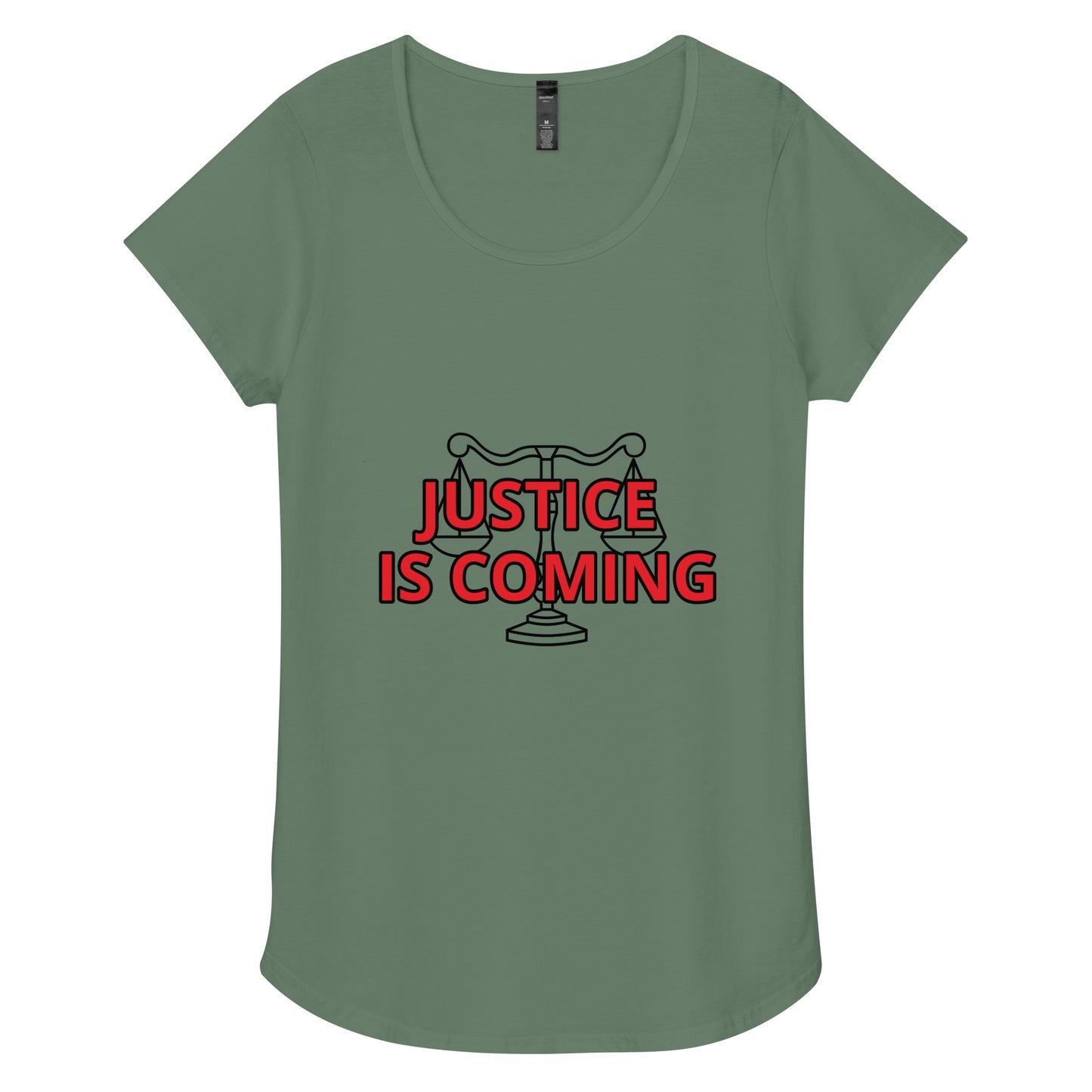TWD JUSTICE Women’s round neck tee