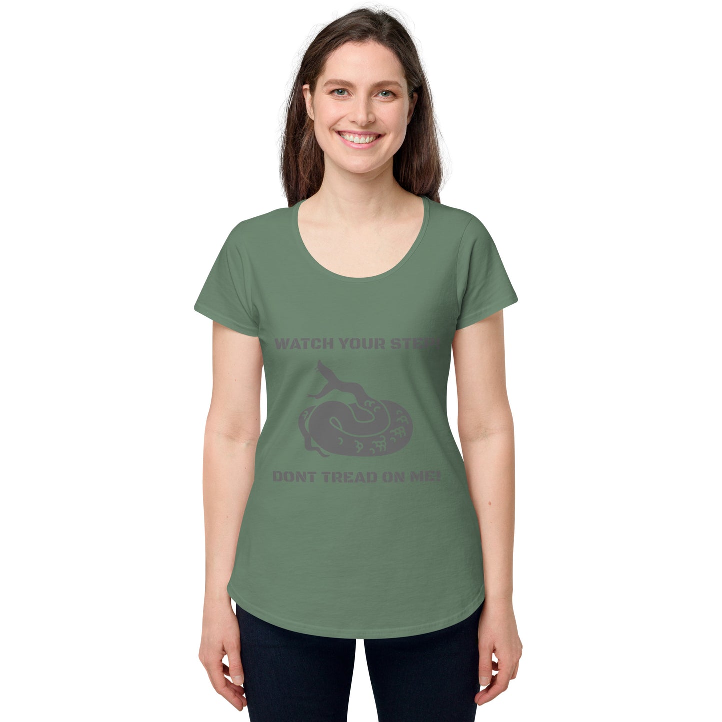 TWD DONT TREAD Women’s round neck tee