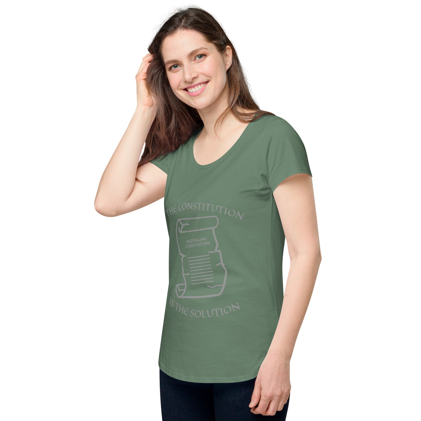 THE SOLUTION Women’s round neck tee