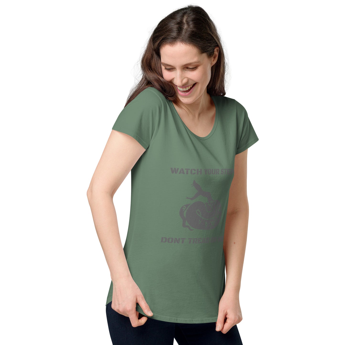 TWD DONT TREAD Women’s round neck tee