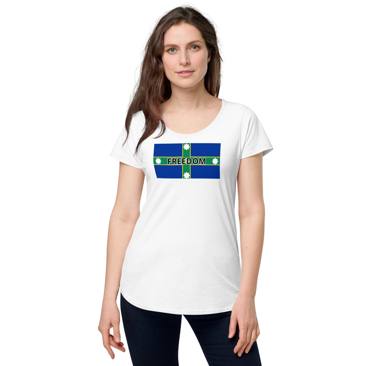 TWD FREEDOM Women’s round neck tee