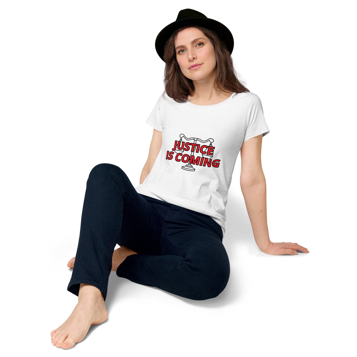 TWD JUSTICE Women’s round neck tee