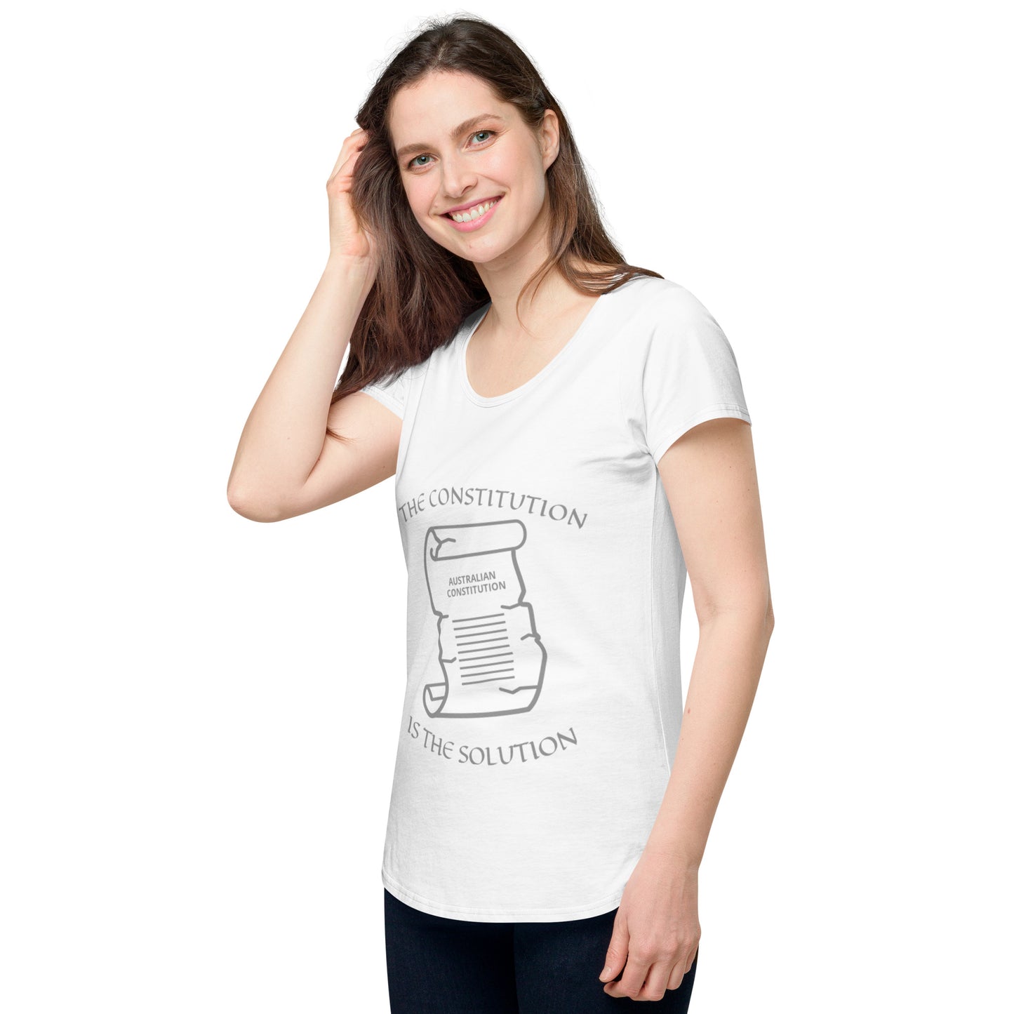 THE SOLUTION Women’s round neck tee