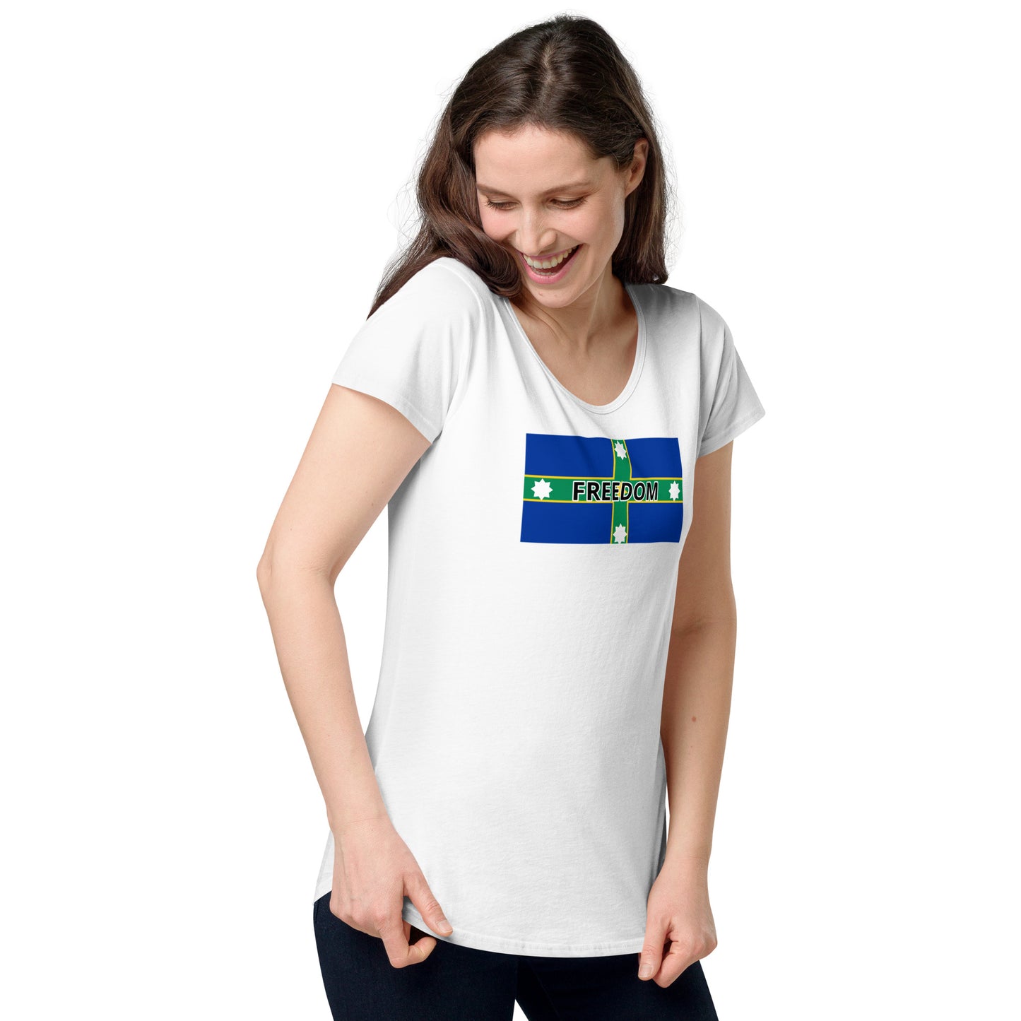 TWD FREEDOM Women’s round neck tee